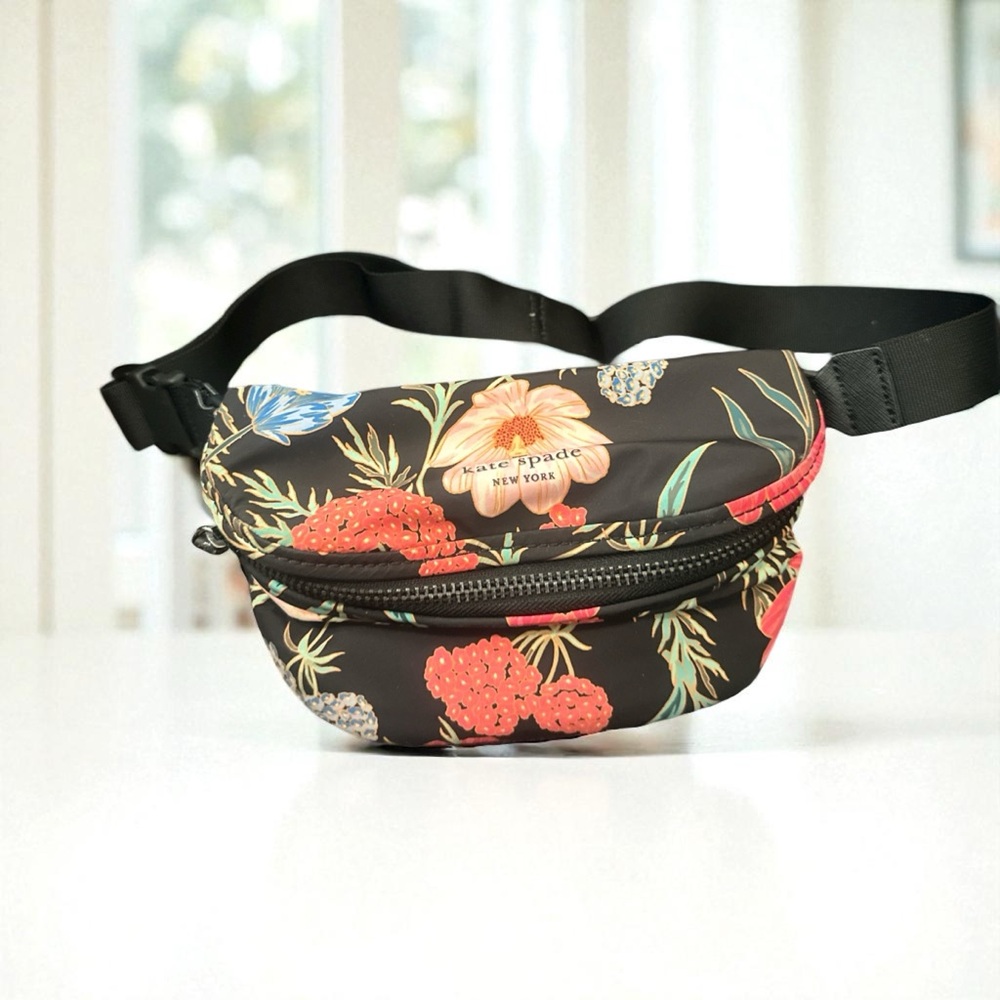 EUC Kate Spade Floral Belt Bag